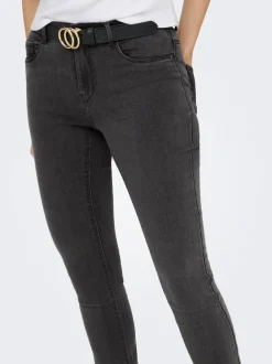 ONLRAIN Middels høy midje Skinny Fit Jeans
