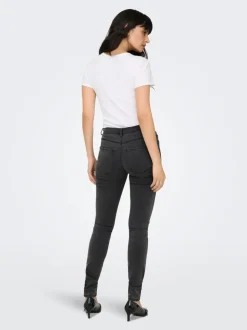 ONLRAIN Middels høy midje Skinny Fit Jeans
