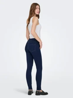 ONLRAIN Middels høy midje Skinny Fit Jeans