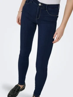 ONLRAIN Middels høy midje Skinny Fit Jeans