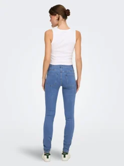 ONLRAIN Middels høy midje Skinny Fit Jeans