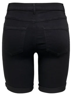 ONLRAIN Middels høy midje Bodycon Fit Denimshorts