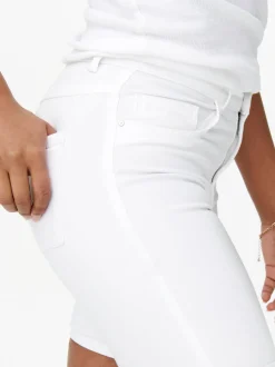 ONLRAIN Middels høy midje Bodycon Fit Denimshorts