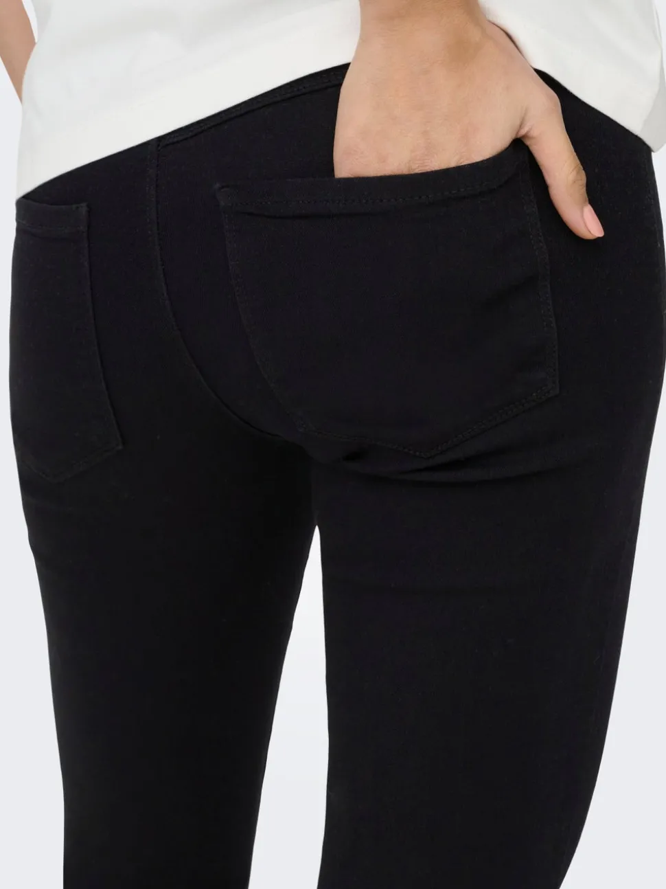 ONLRAIN Middels høy midje Skinny Fit Jeans