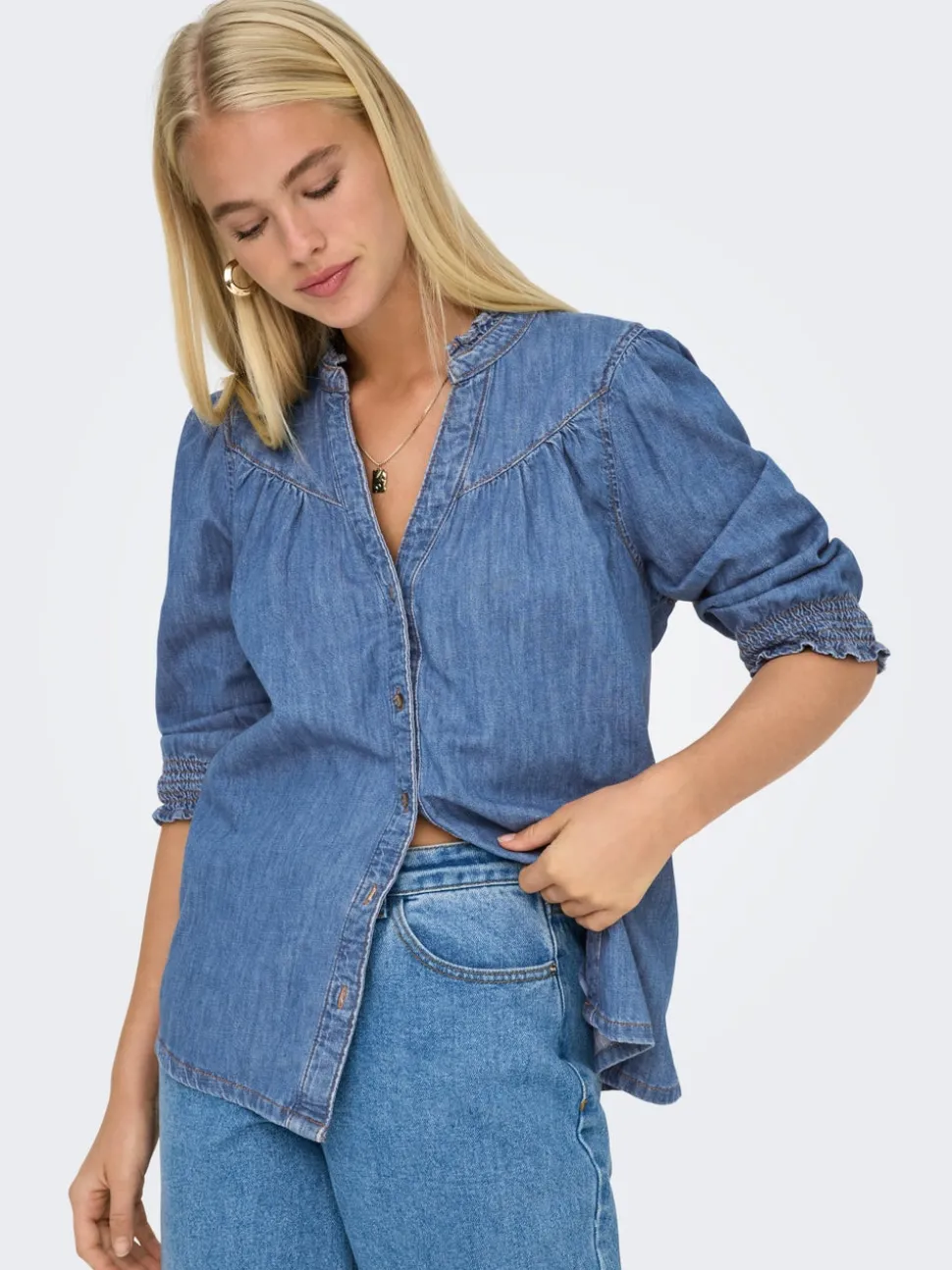 ONLRAYA Denimskjorte