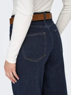 ONLREGINA Høy midje Cropped Fit Cropped Jeans