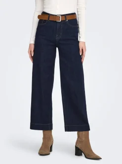 ONLREGINA Høy midje Cropped Fit Cropped Jeans