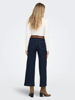 ONLREGINA Høy midje Cropped Fit Cropped Jeans