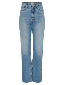 ONLRILEY Høy midje Straight Fit Jeans