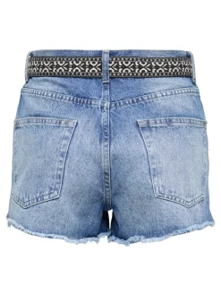 ONLROBYN Ekstra høy midje Straight Fit Denimshorts