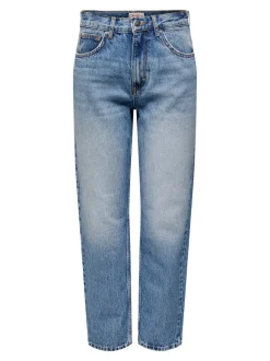 ONLROBYN Høy midje Straight Fit Jeans