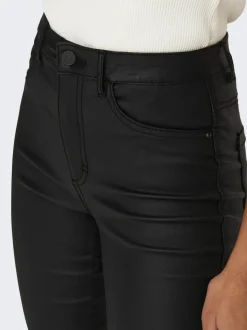 ONLROYAL Skinny Fit Bukse i kunstskinn