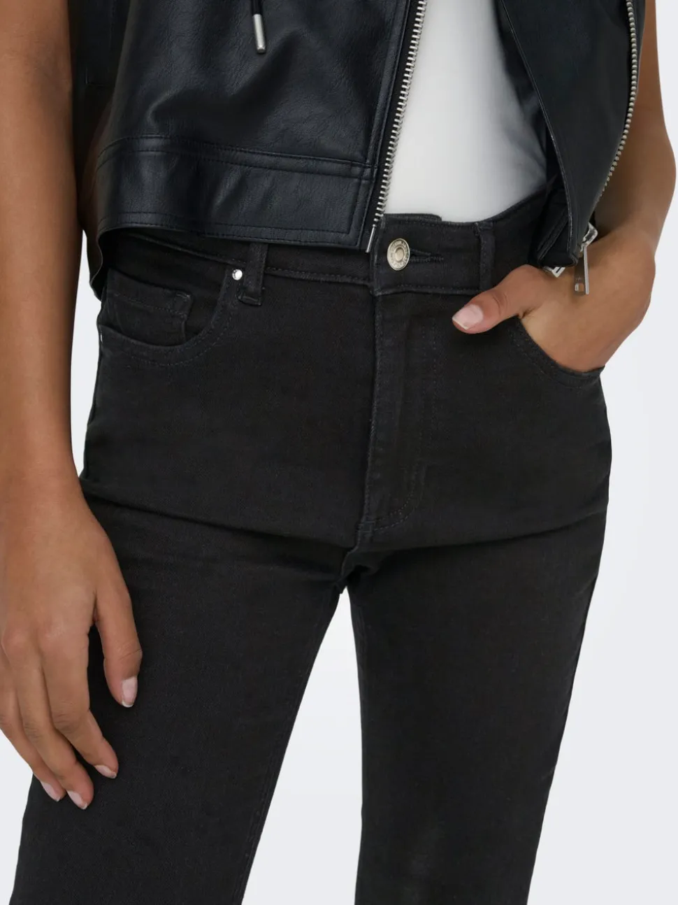 ONLROYAL-POWER Høy midje Skinny Fit Jeans