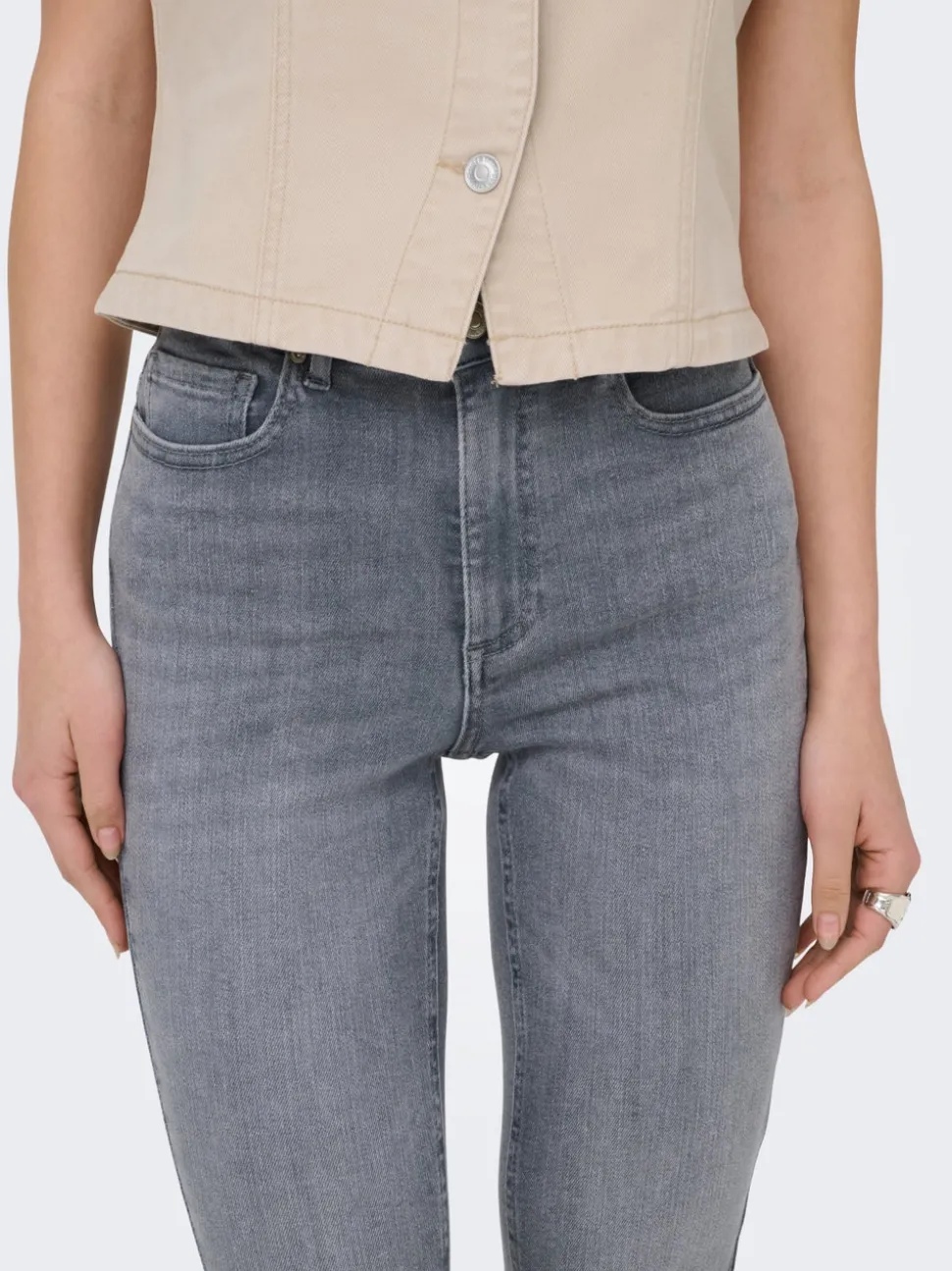 ONLROYAL-POWER Høy midje Skinny Fit Jeans
