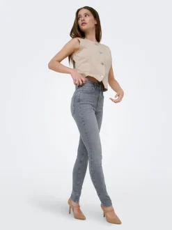 ONLROYAL-POWER Høy midje Skinny Fit Jeans