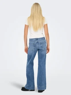 ONLRUELLE Middels høy midje Flared Fit Jeans