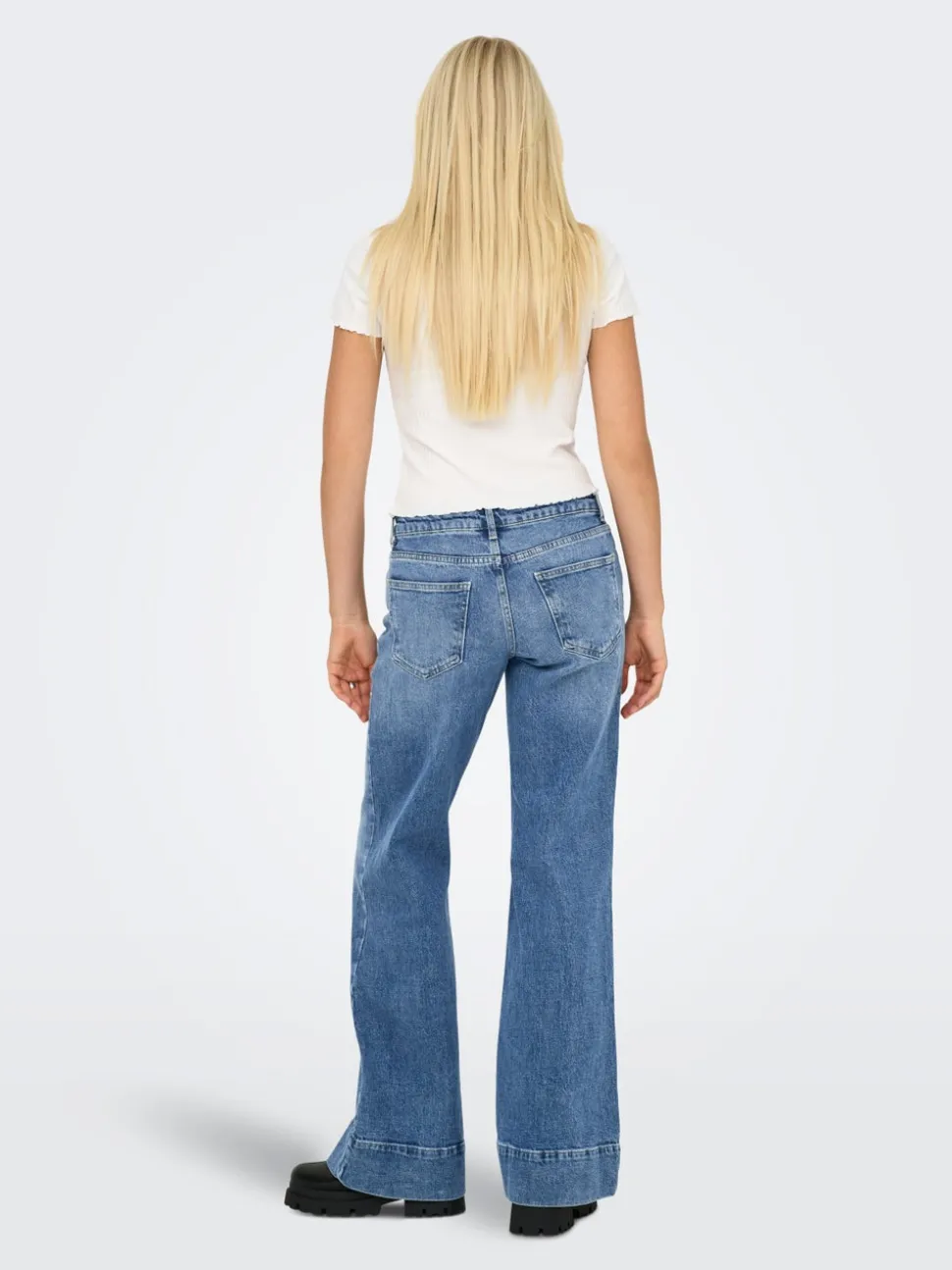 ONLRUELLE Middels høy midje Flared Fit Jeans