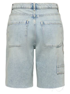 ONLRUTH Middels høy midje Loose fit Denimshorts