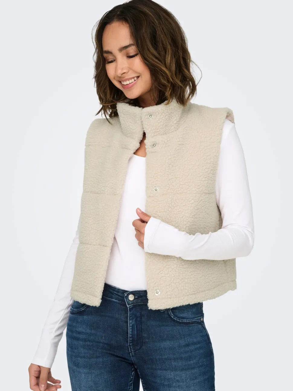 ONLSANDRA Teddyvest