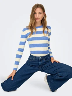 ONLSANNA Høy midje Wide Leg Fit Jeans