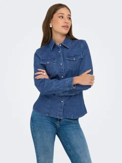 ONLSASIA Denimskjorte