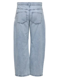 ONLSAVONA Middels høy midje Barrel-passform Ankellengde Jeans