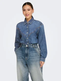 ONLSEVIGNY Denimskjorte