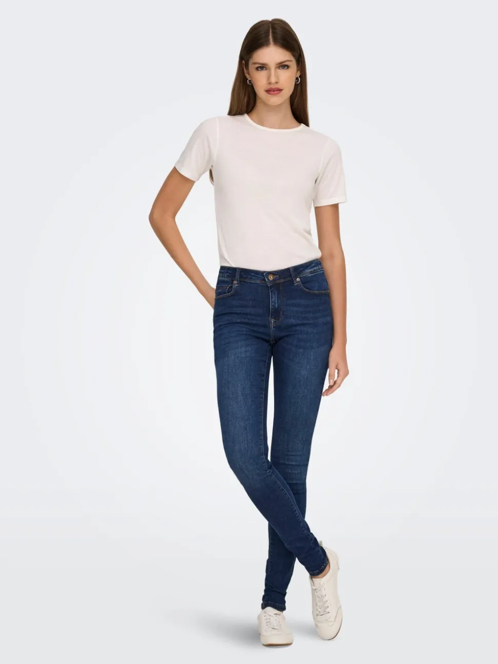 ONLSHAPE Middels høy midje Skinny Fit Jeans