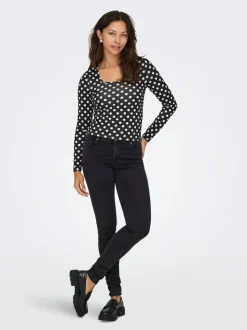 ONLSHAPE Middels høy midje Skinny Fit Jeans