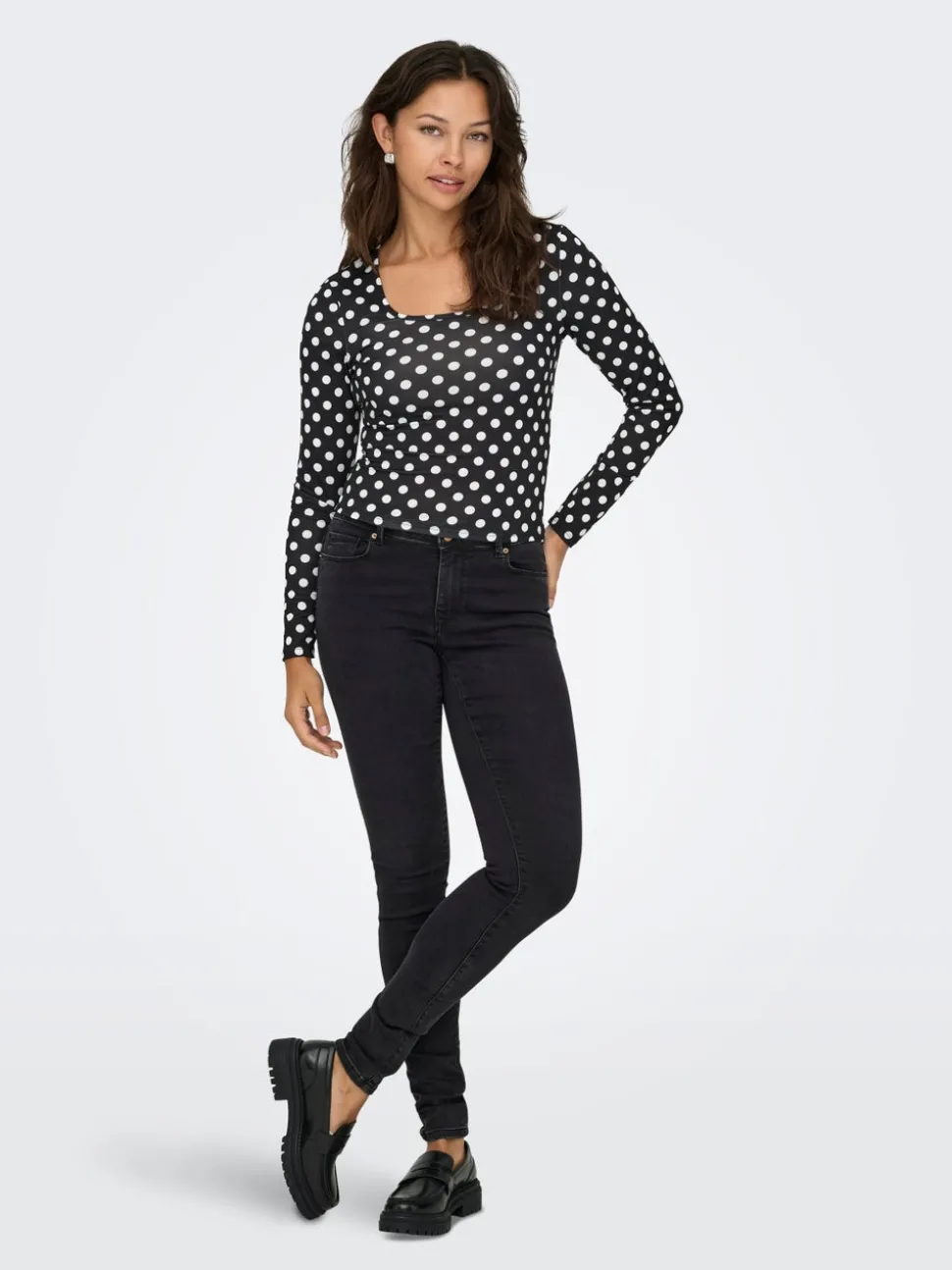 ONLSHAPE Middels høy midje Skinny Fit Jeans