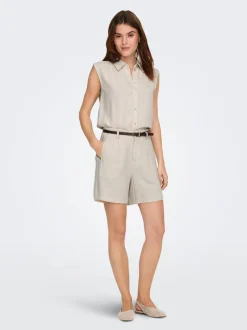 ONLSIESTA Regular Fit Lin Shorts