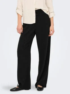 ONLSIESTA Straight Fit Lin Bukser