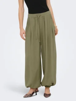 ONLSIESTA Wide Leg Fit Lin Bukser med vide ben