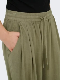 ONLSIESTA Wide Leg Fit Lin Bukser med vide ben