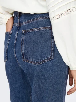 ONLSILJE Høy midje Straight Fit Jeans