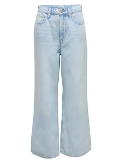 ONLSILKY Høy midje Wide Leg Fit Jeans