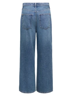 ONLSILKY Høy midje Wide Leg Fit Jeans