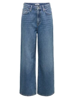 ONLSILKY Høy midje Wide Leg Fit Jeans
