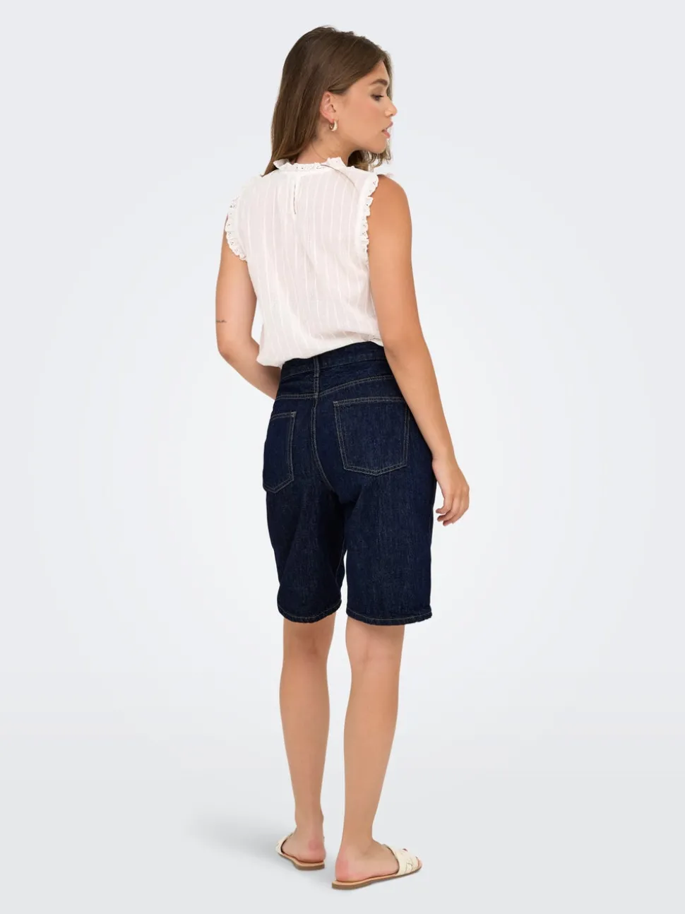 ONLSONNY Høy midje Regular Fit Denimshorts
