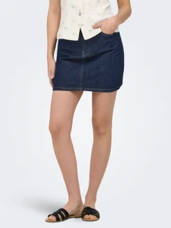 ONLSTELLA Denim Denimskjørt Kort skjørt