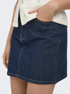 ONLSTELLA Denim Denimskjørt Kort skjørt