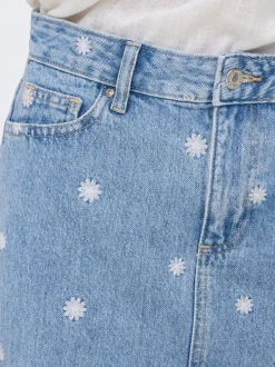 ONLSTELLA Denim Denimskjørt Kort skjørt