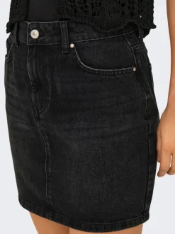 ONLSTELLA Denim Denimskjørt Kort skjørt