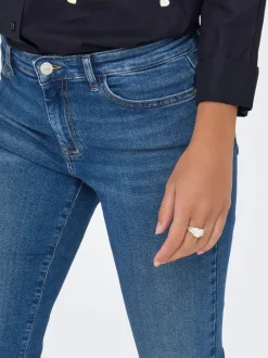 ONLSUI Middels høy midje Slim Fit Jeans