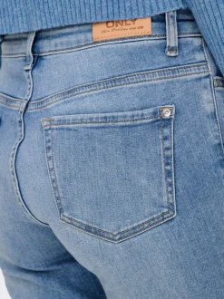 ONLSUI Middels høy midje Slim Fit Jeans