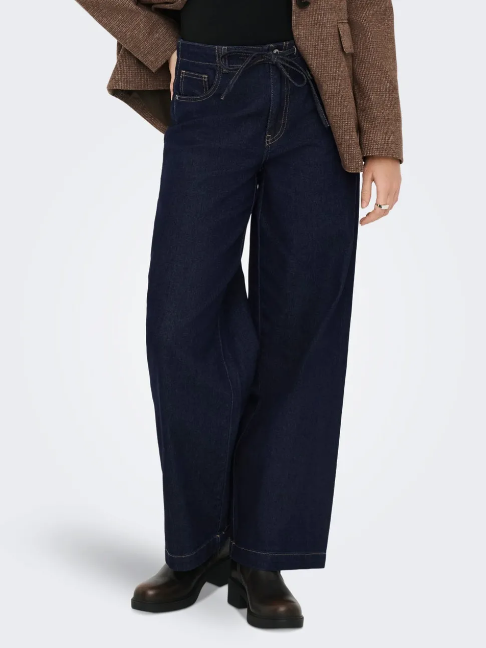 ONLTANNER Høy midje Wide Leg Fit Jeans