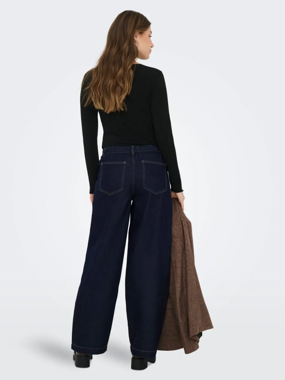 ONLTANNER Høy midje Wide Leg Fit Jeans
