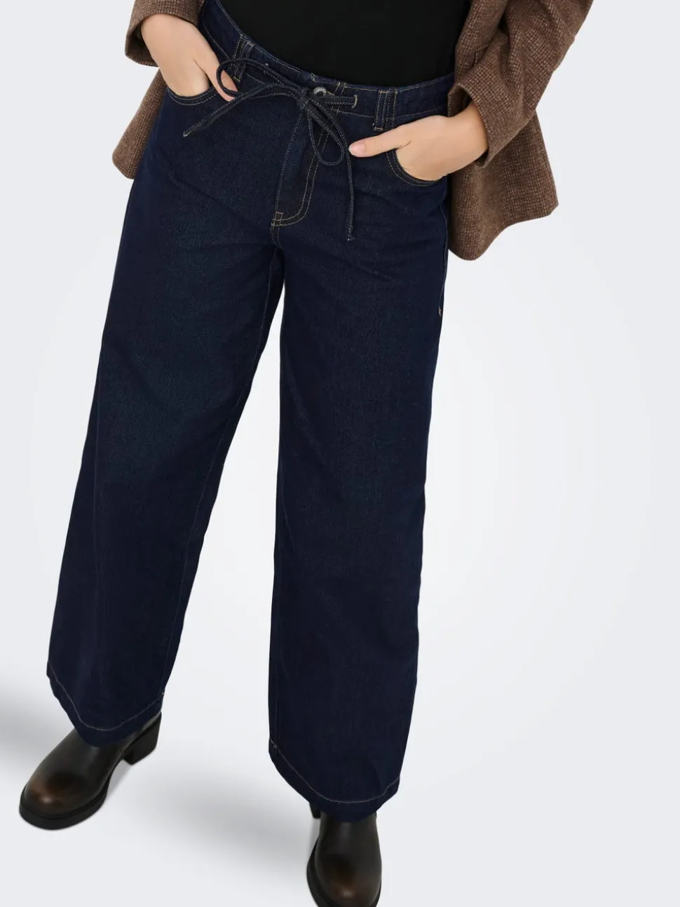 ONLTANNER Høy midje Wide Leg Fit Jeans