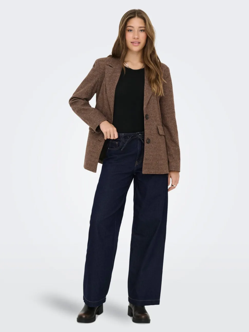 ONLTANNER Høy midje Wide Leg Fit Jeans