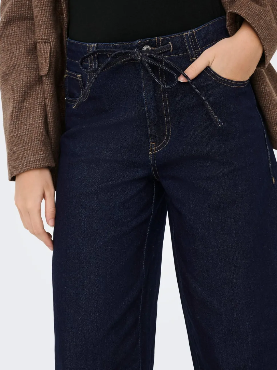 ONLTANNER Høy midje Wide Leg Fit Jeans
